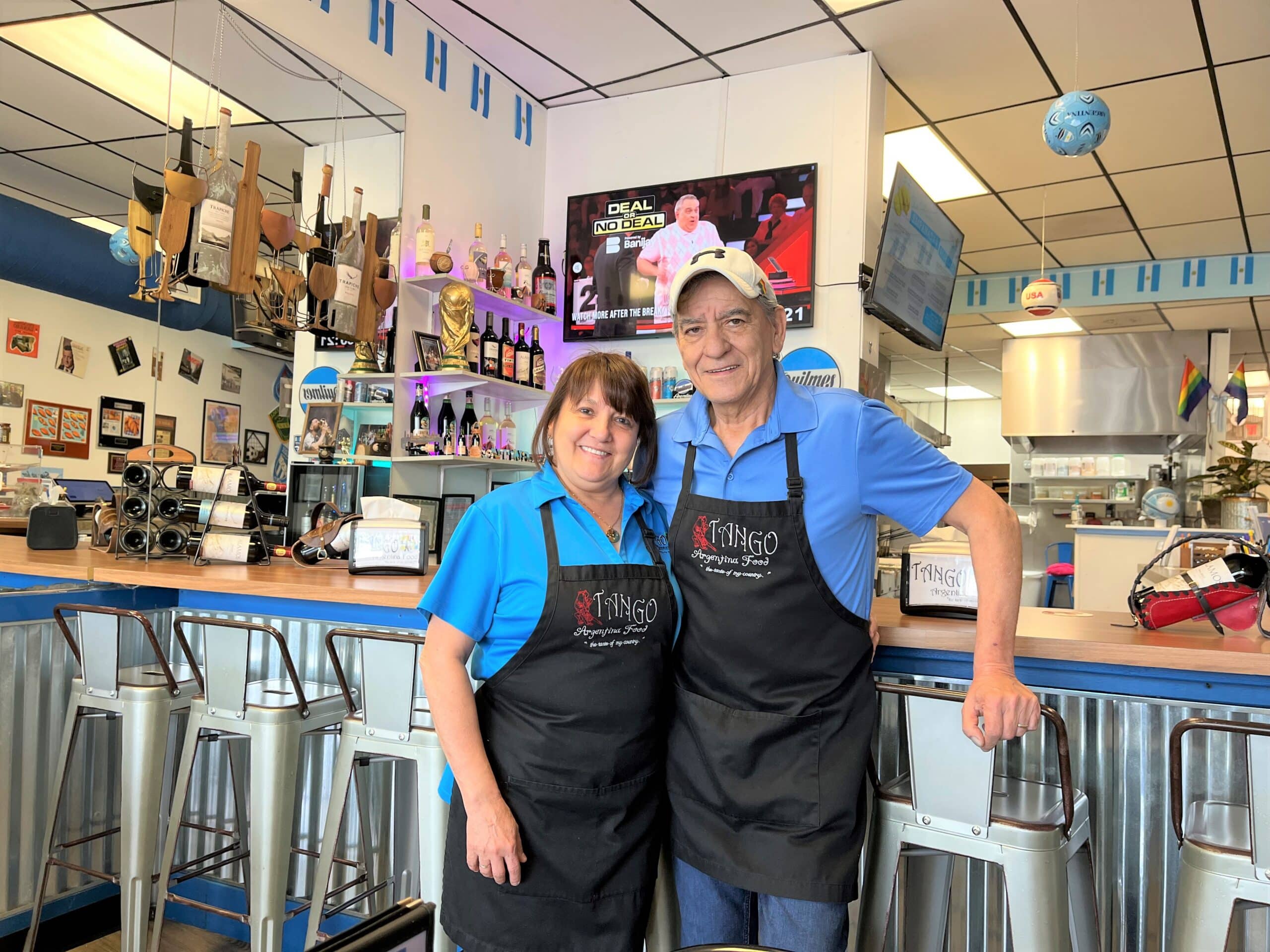 Tango Argentina Food - Owners, Hector and Stella Aberastury