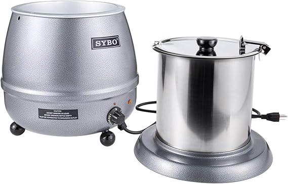 Soup Warmer Kettle – Free Delivery 2 SYBO Soup Warmer Kettle Temperature Control Dial