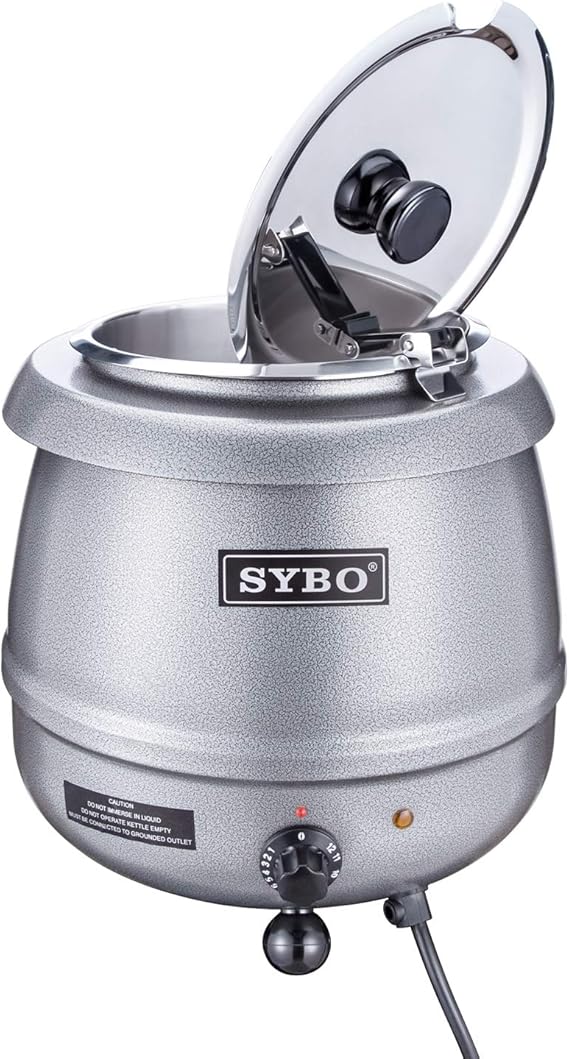 SYBO 10.5 Quart Soup Warmer Kettle Front View