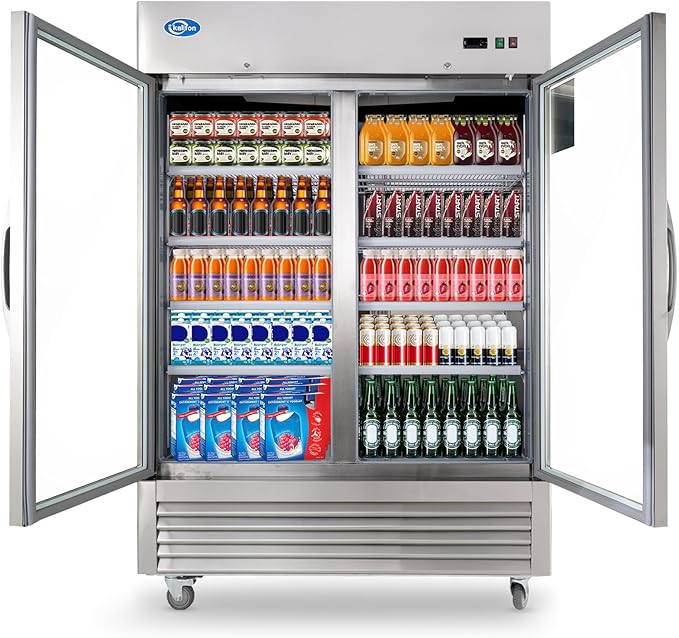 Commercial Refrigerator Front View