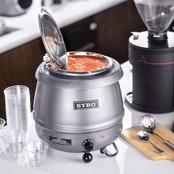 Soup Warmer Kettle – Free Delivery 3 Soup Warmer Kettle in Buffet Setting