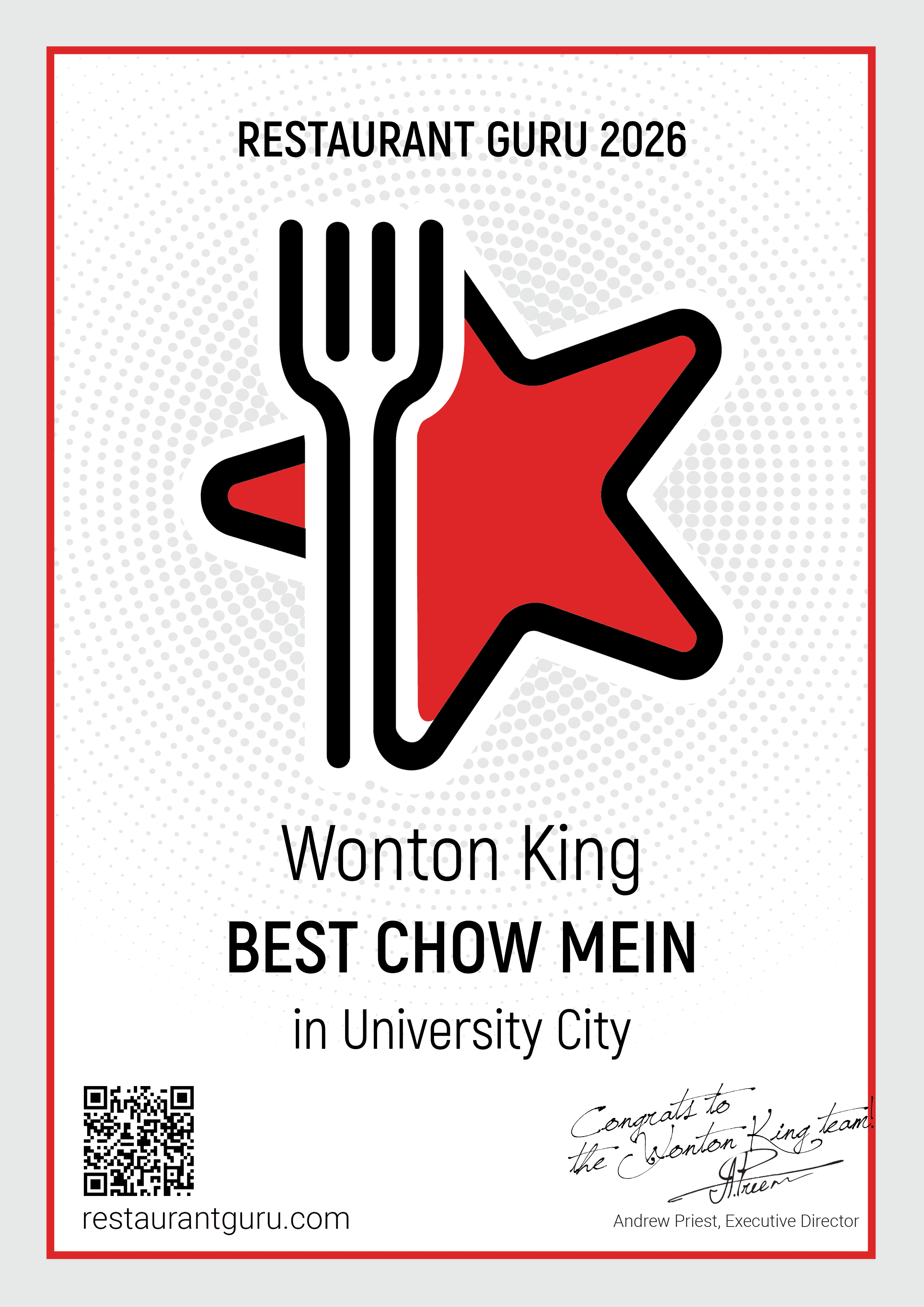 Wonton King Named Best Chow Mein in University City, MO